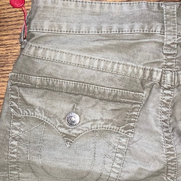 NWT True Religion Brand Jeans Green Corduroy Pants for Men - Size 30 - Picture 11 of 11